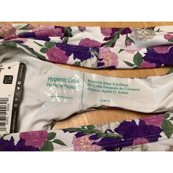 Dippin’ Daisy’s Countess Floral Retro Looking 2 Piece Swimsuit L - Picture 7 of 9